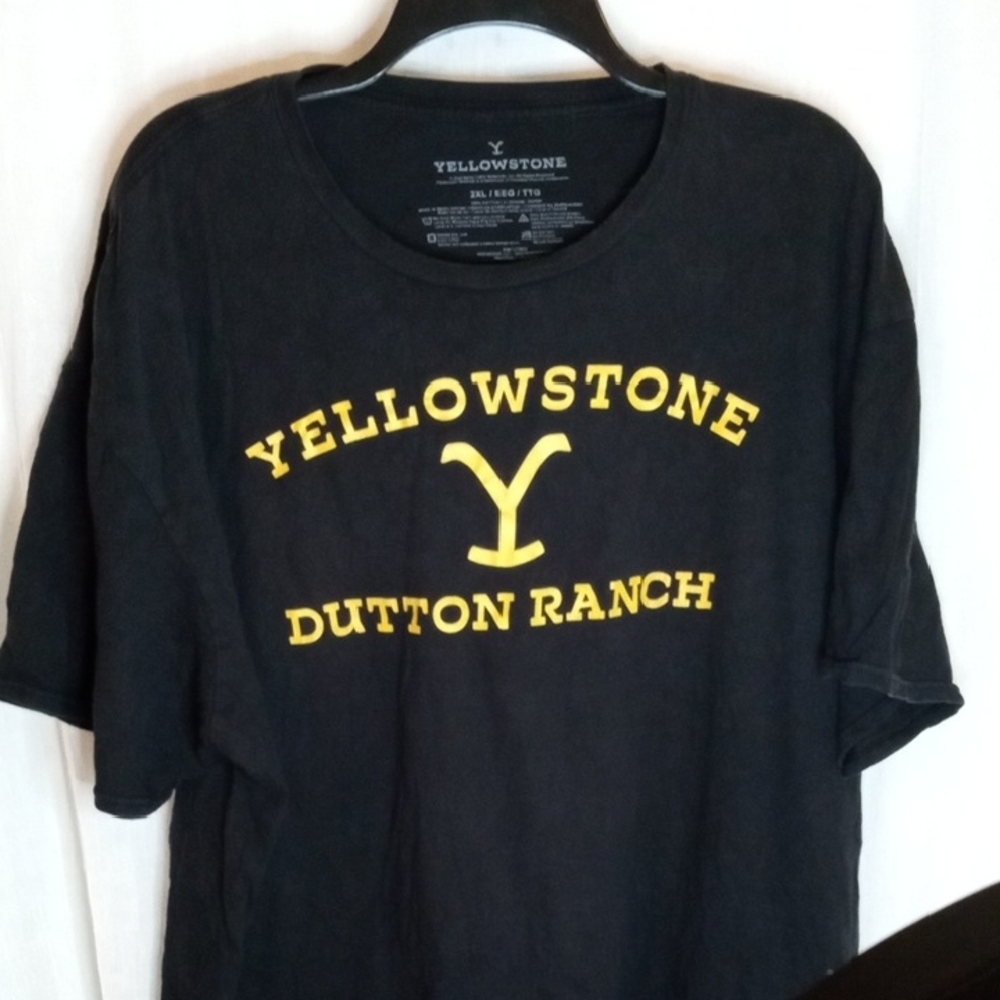 Yellowstone Dutton Ranch Black T-Shirt